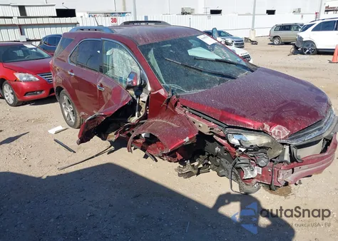2016 Chevrolet Equinox Ltz from USA, damaged, VIN 2GNALDEK5G1158529